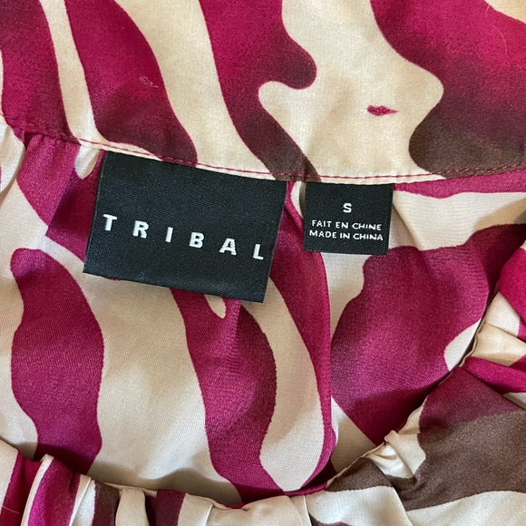 Animal Print Tribal Brand Tank - Picture 2 of 2